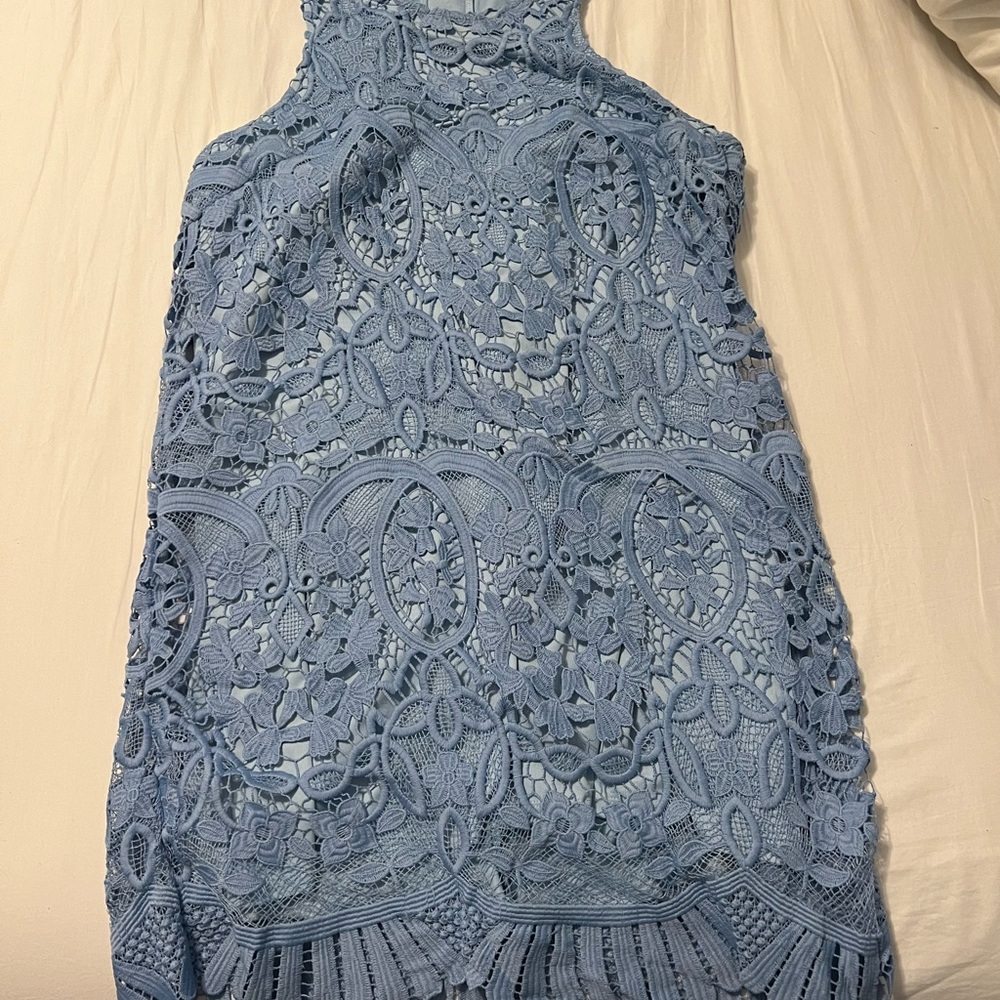Lovers + Friends Caspian Dress in Crystal Blue